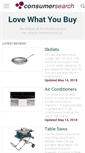 Mobile Screenshot of consumersearch.com